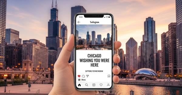 Chicago Wishing You Were Here Captions for Instagram