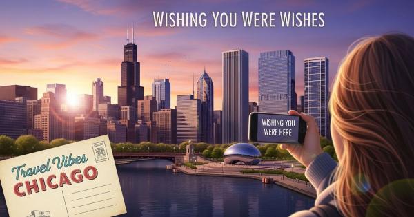 Travel Vibes Chicago Wishing You Were Here Wishes